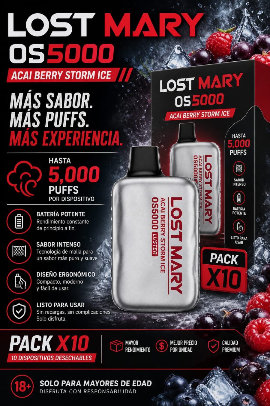 LOST MARY OS 5000