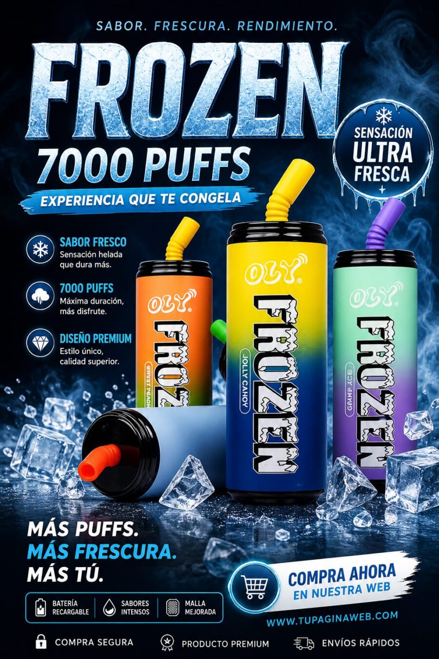 FROZEN 7000 PUFSS