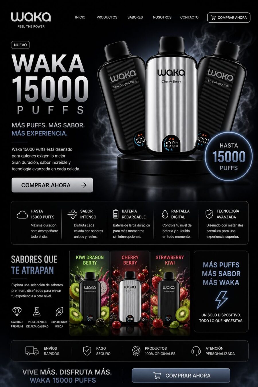 WAKA 15000 PUFFS