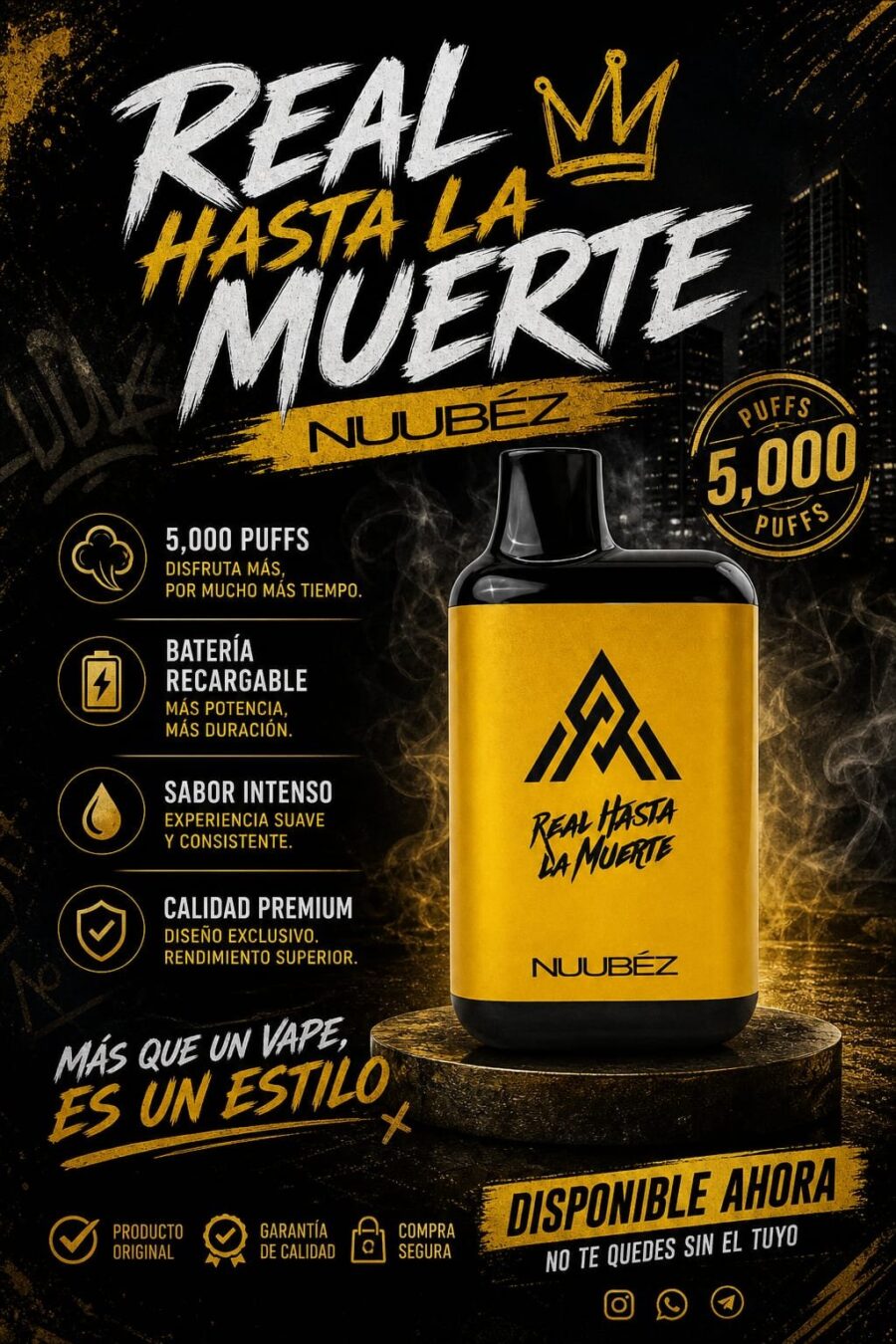 Real Hasta La Muerte 5,000 hits