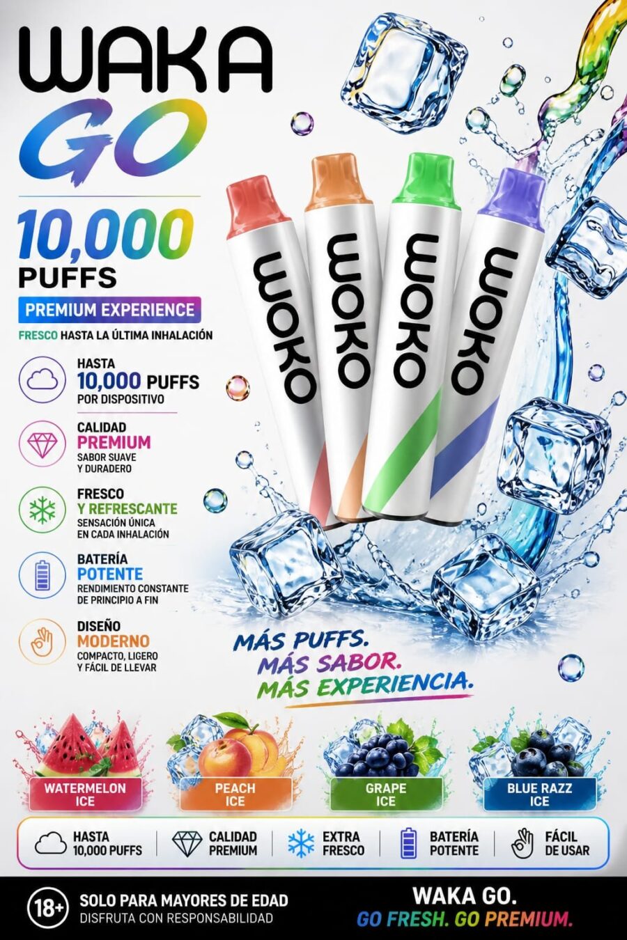 WAKA GO 10,000 PUFFS