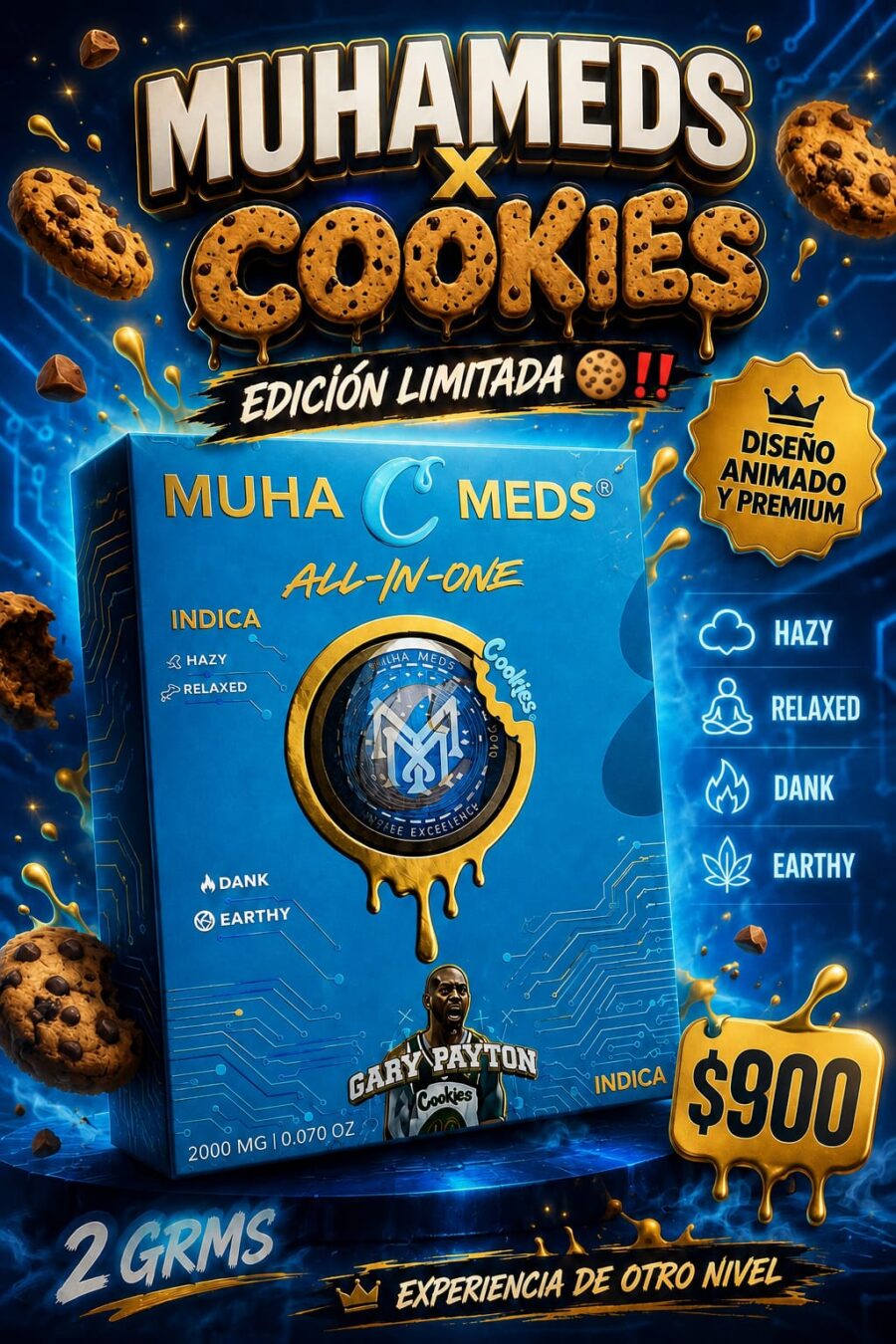 muhameds x cookis edicion limitada 2 grms