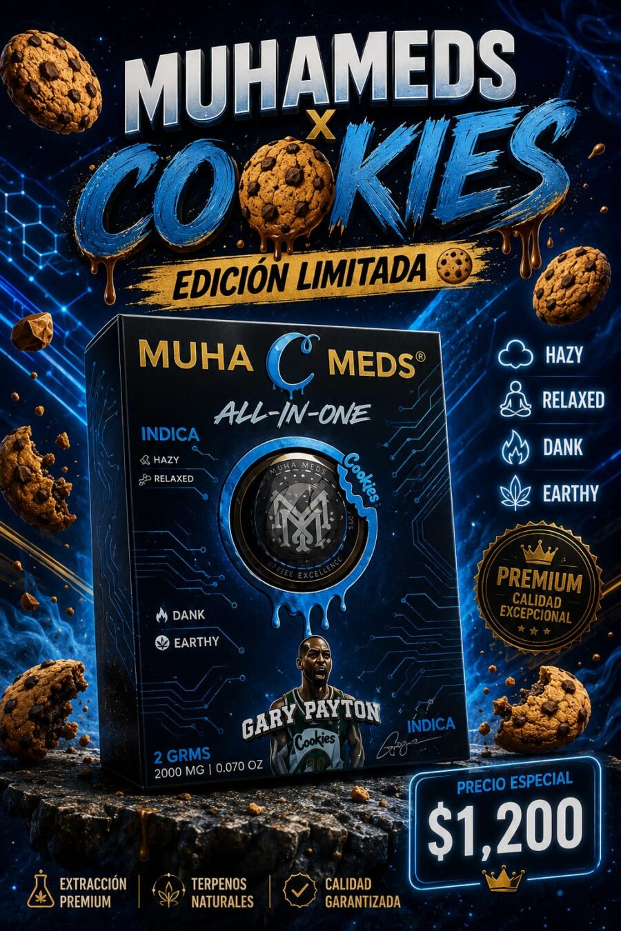 muhameds x cookis edicion limitada 2 grms