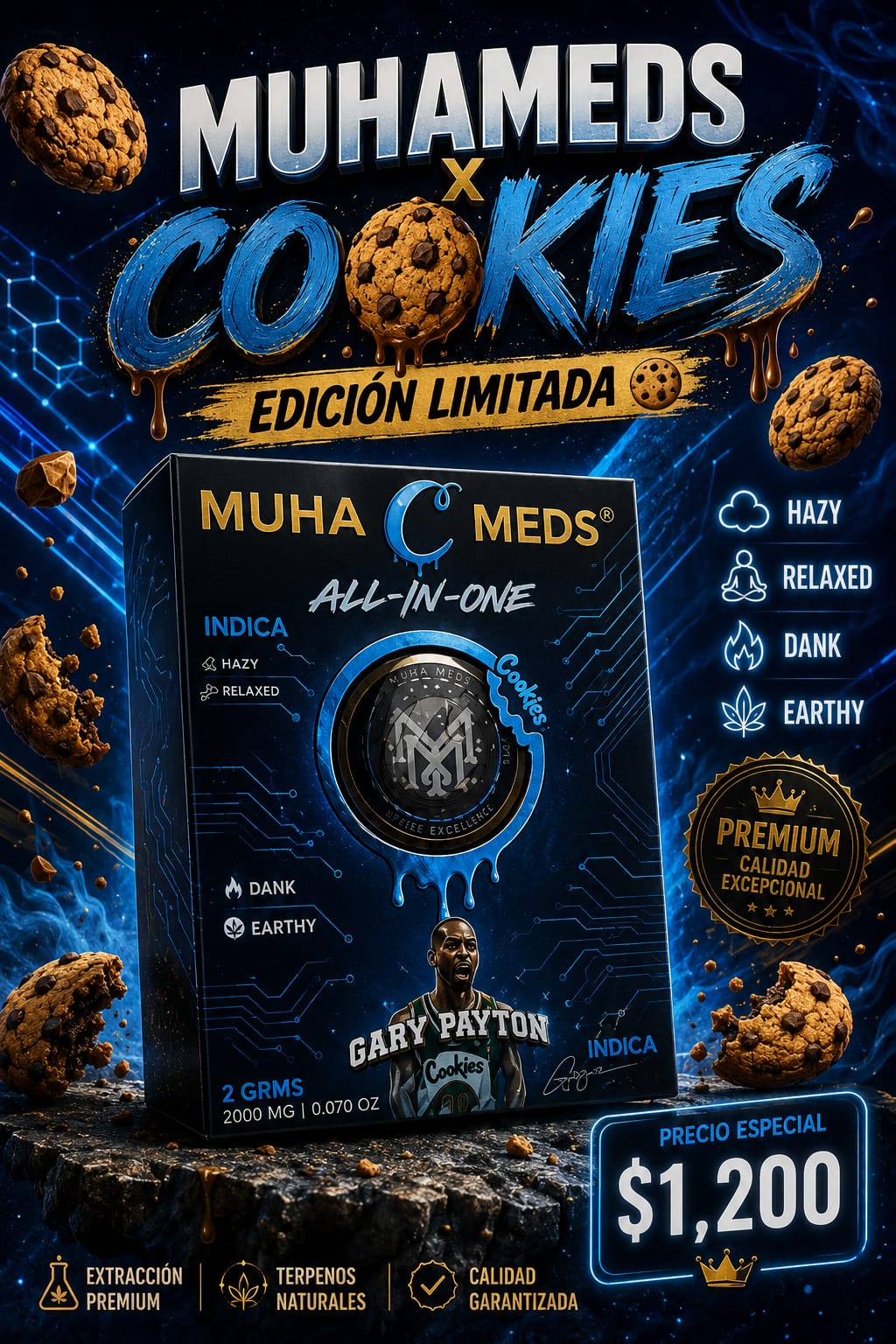 muhameds x cookis edicion limitada 2 grms