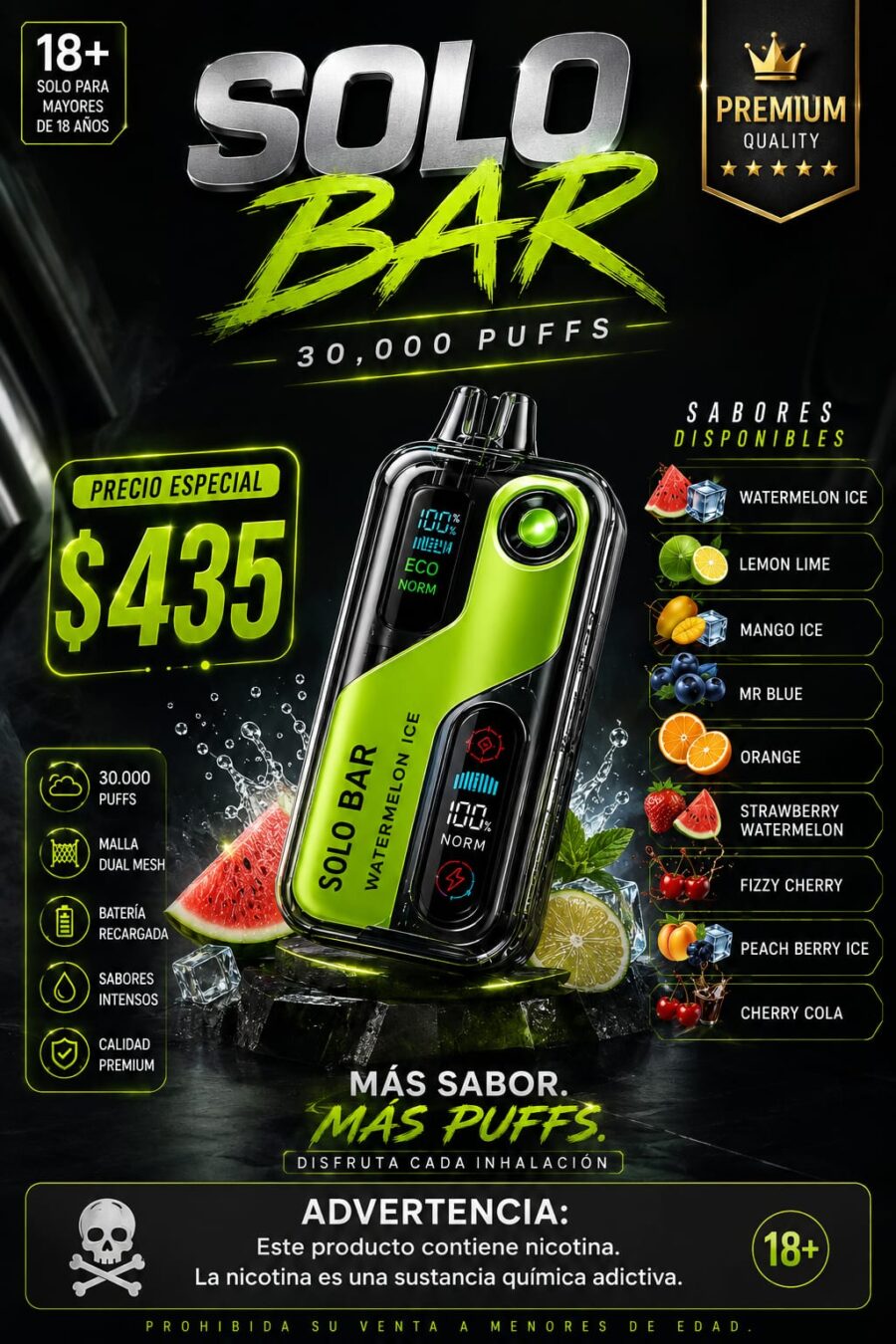 Solo Bar 30,000 Hitz
