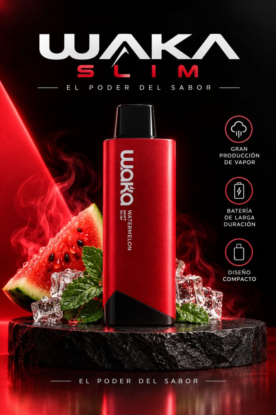 WAKA SLIM 12,000 puffs