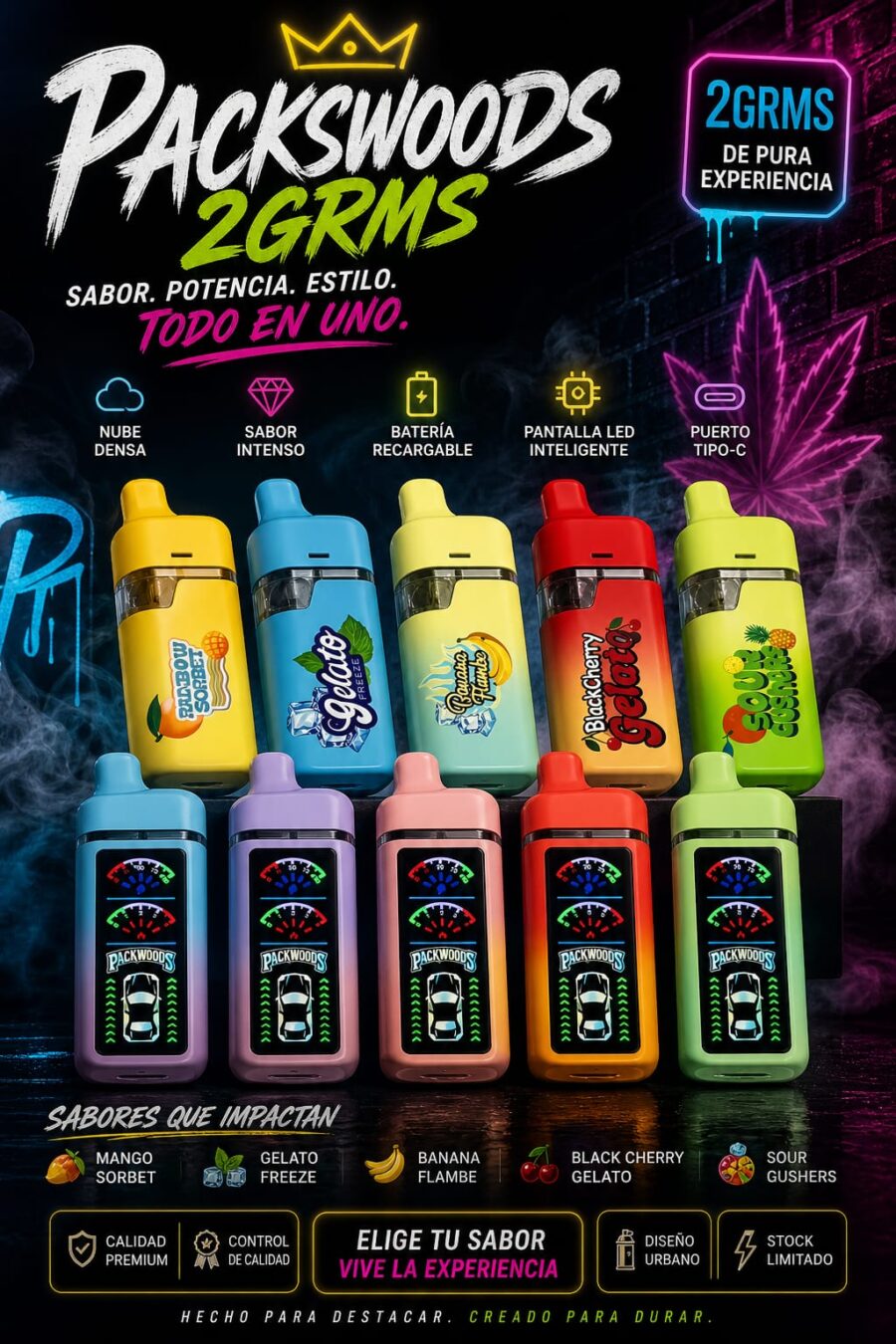 PACKSWOODS 2GMS